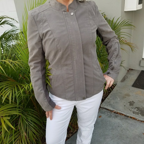 Green Suade Boutique Jacket - Picture 6 of 7